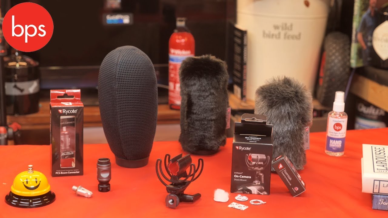 Paul Hill from Vitec explains the Rycote range | BPS Shed Review