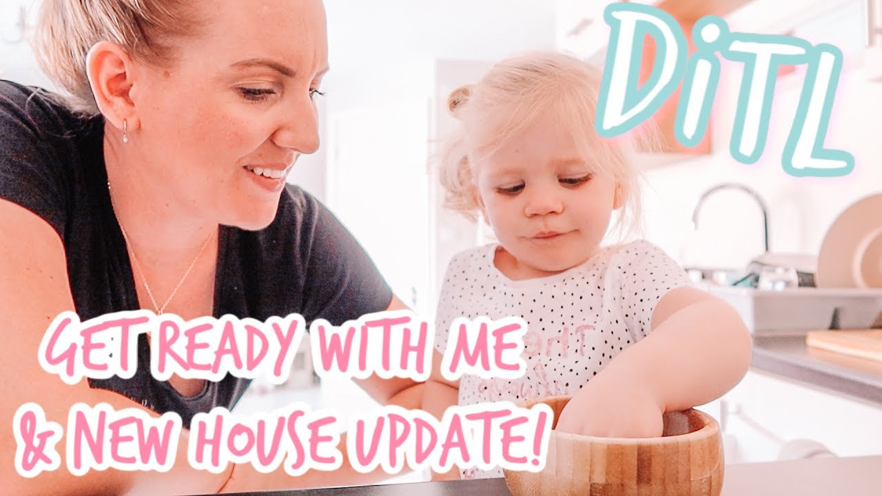 GRWM & HOUSE NEWS | DAY IN THE LIFE OF A MUM / MOM | Sarah-Jayne Fragola