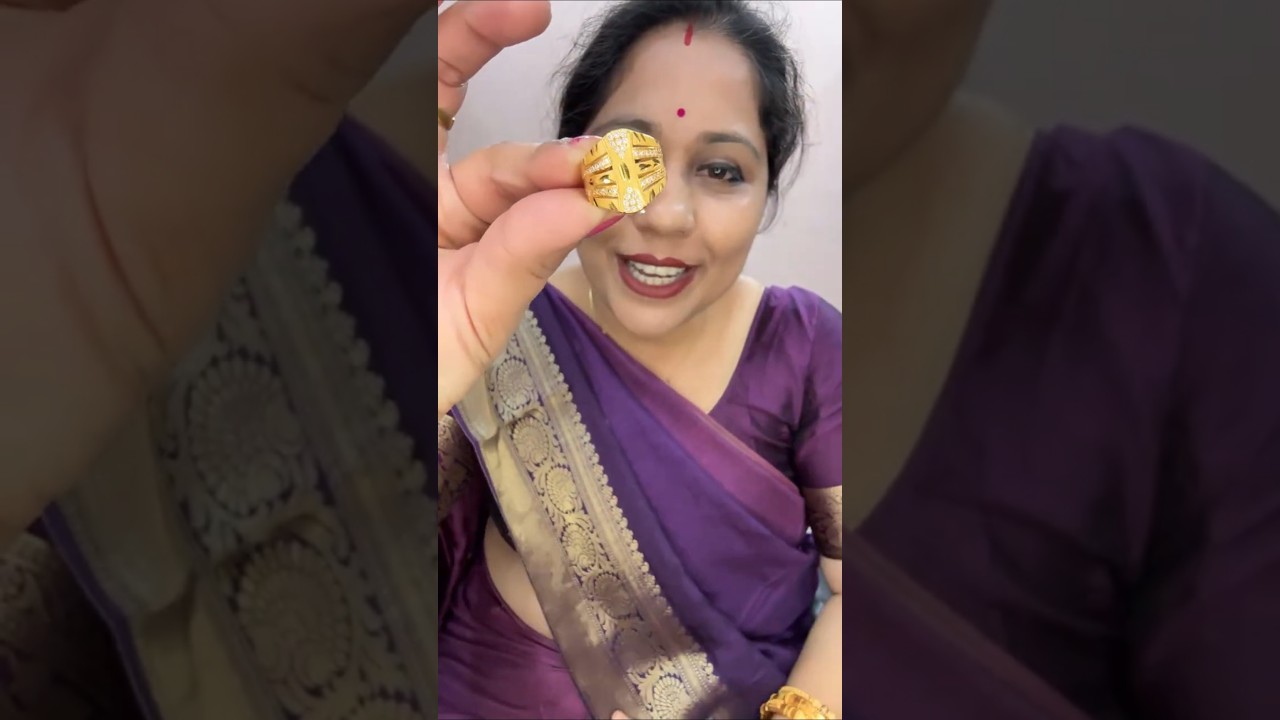 Daily use me rings designs 😳🥰😊 One gram jewellery collection | Book 8829978997 #shorts #shortsviral