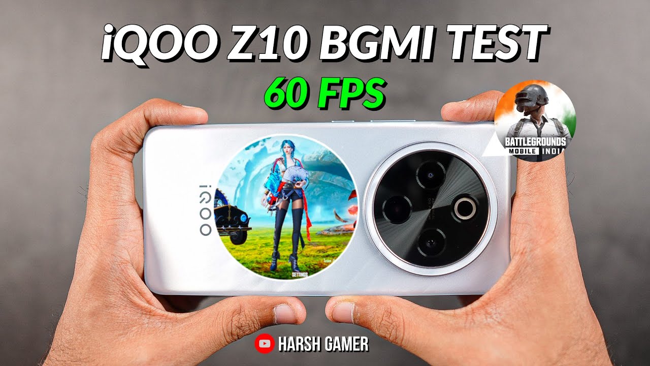 iQOO Z10 - BGMI Test, Heating & Battery Test | Best Phone Under 20000? 🤔