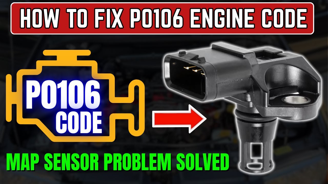 How to Fix P0106 Code the Easy Way &mdash; MAP Sensor Problem Solved ||