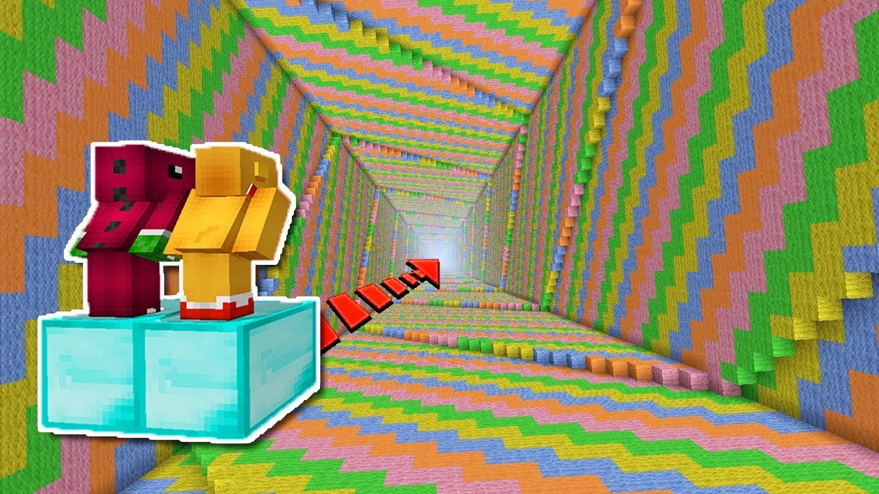 ¿PUEDES PASAR ESTE MAPA DE MINECRAFT? 😱 PSYCODELIK RAINBOW MADNESS #1 [MINECRAFT PARKOUR]