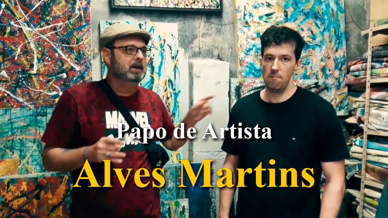 Alves Martins no Papo de Artista de hoje