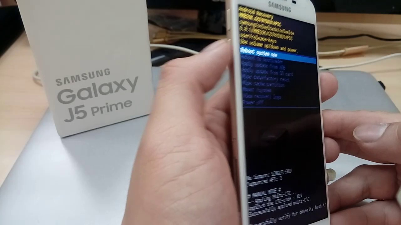 BacBa - Hard Reset Samsung Galaxy J5 Prime