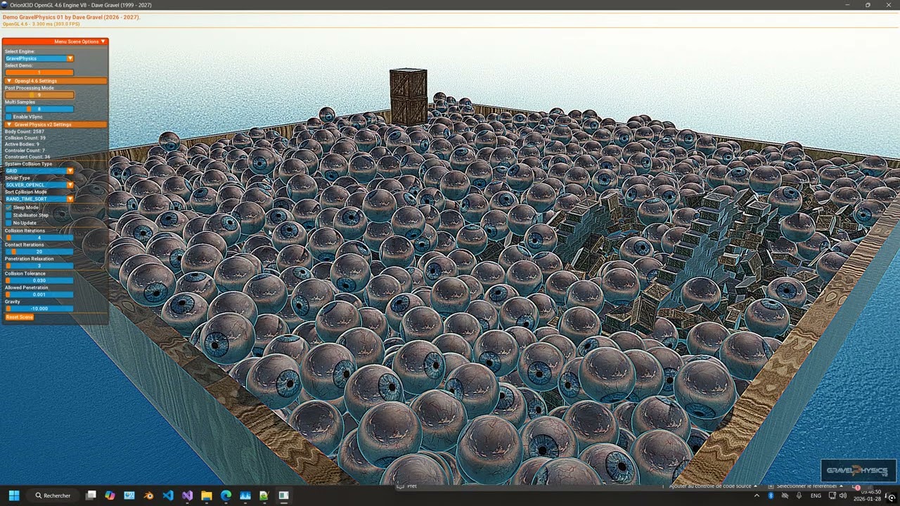 OrionX3D Engine: rendering system updated & more fix. WIP