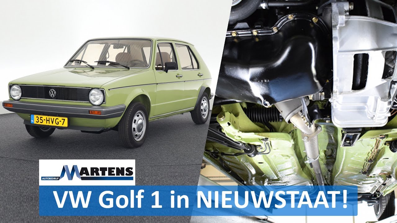 Volkswagen Golf 1 uit 1980 in NIEUWSTAAT!