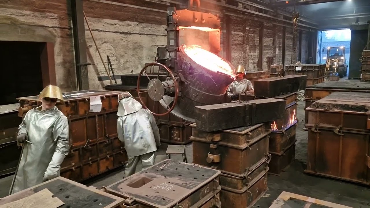 Gießerei - Mathias Rogalla - Grauguß - Sandform - foundry - Handformer - Gießereimechaniker