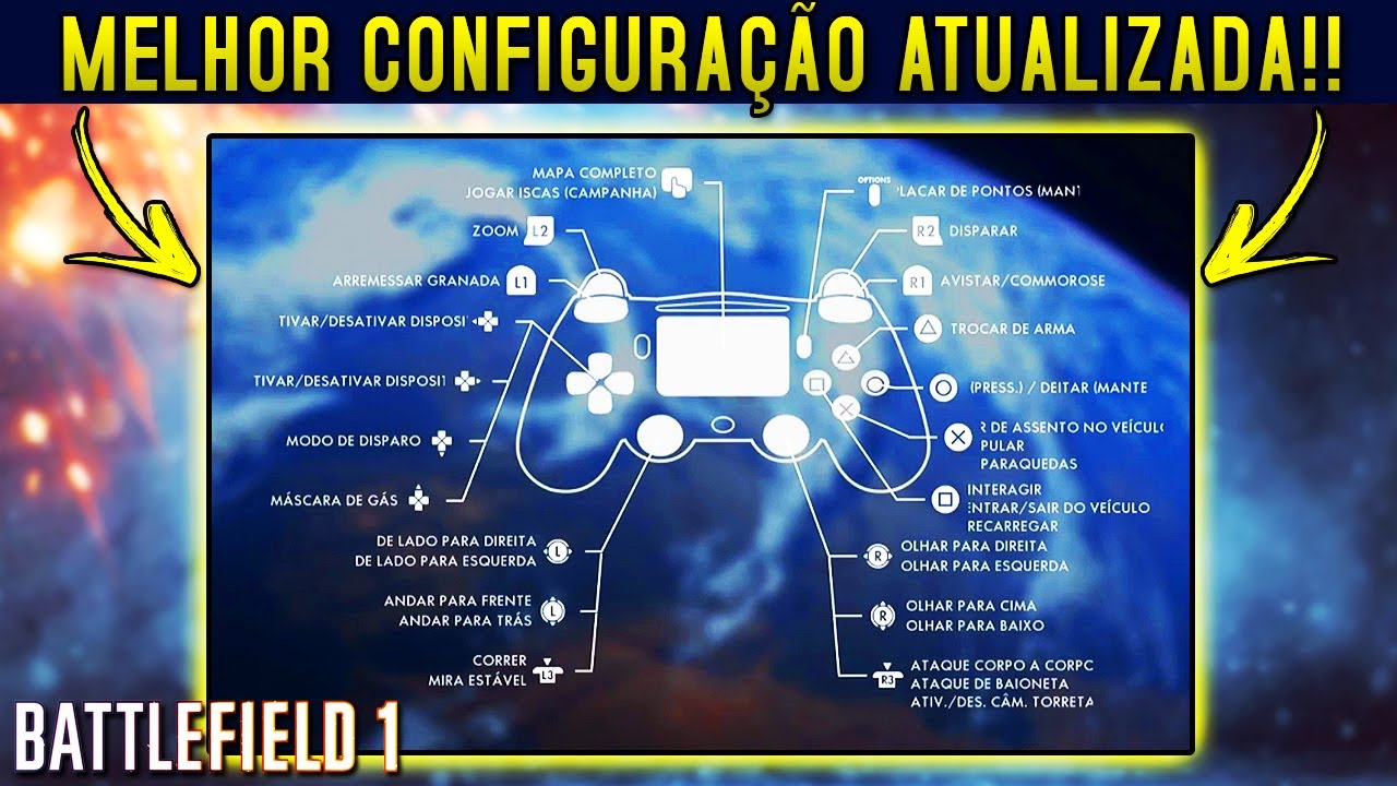 MELHOR CONFIGURAÇÃO NO BATTLEFIELD 1 ATUALIZADA! - Dicas BF1 #7