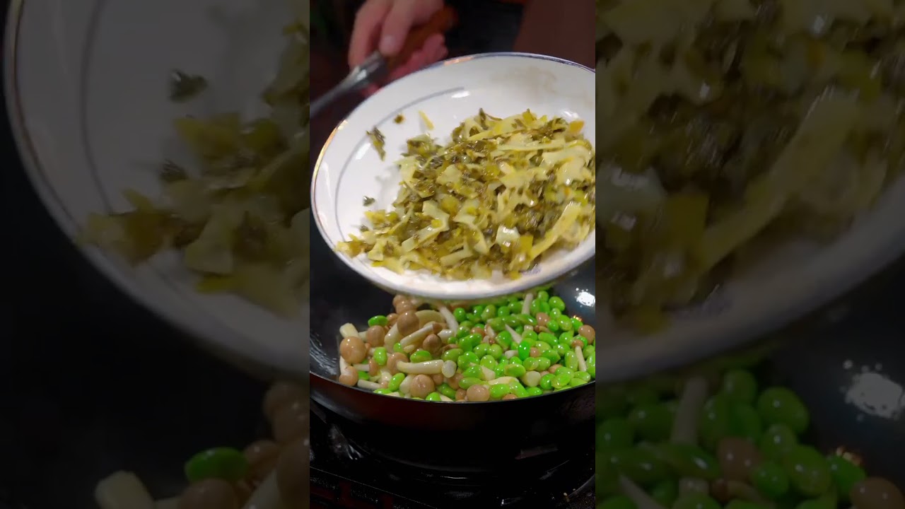 夏天就是这种简单的菜才配得上下饭的名字 #美食 #下饭菜 #家常菜 #雪菜  #家常美食