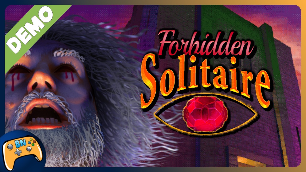 This Game Proves Solitaire Can Be Terrifying  | Forbidden Solitaire Demo