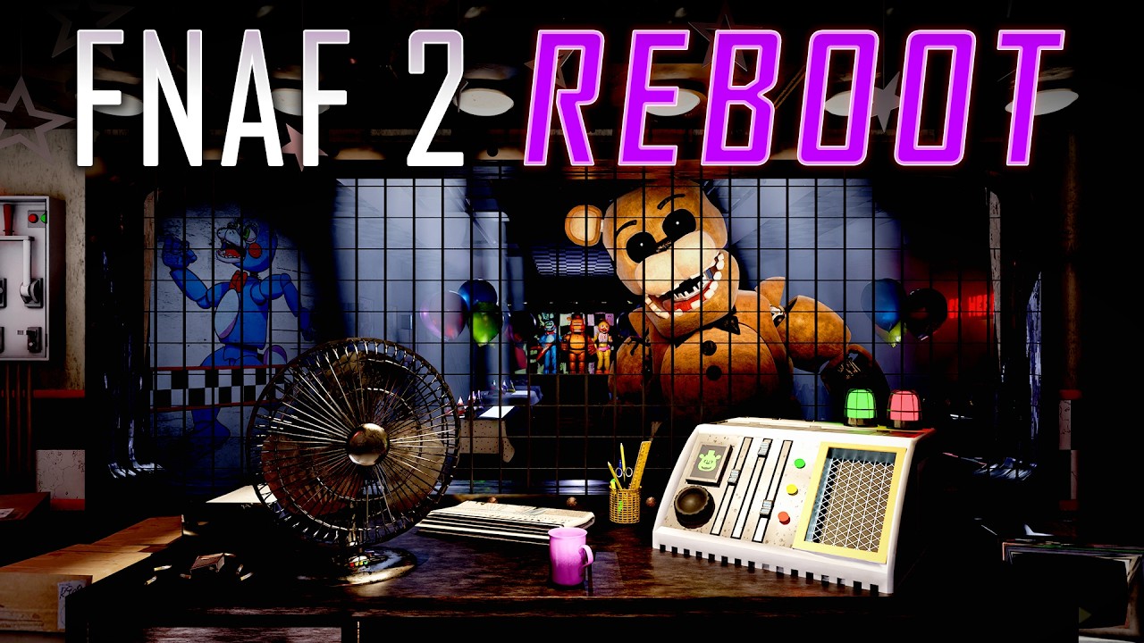 Что, если бы FNAF 2 был создан сегодня? (Концепция игры FNAF: Heyday)