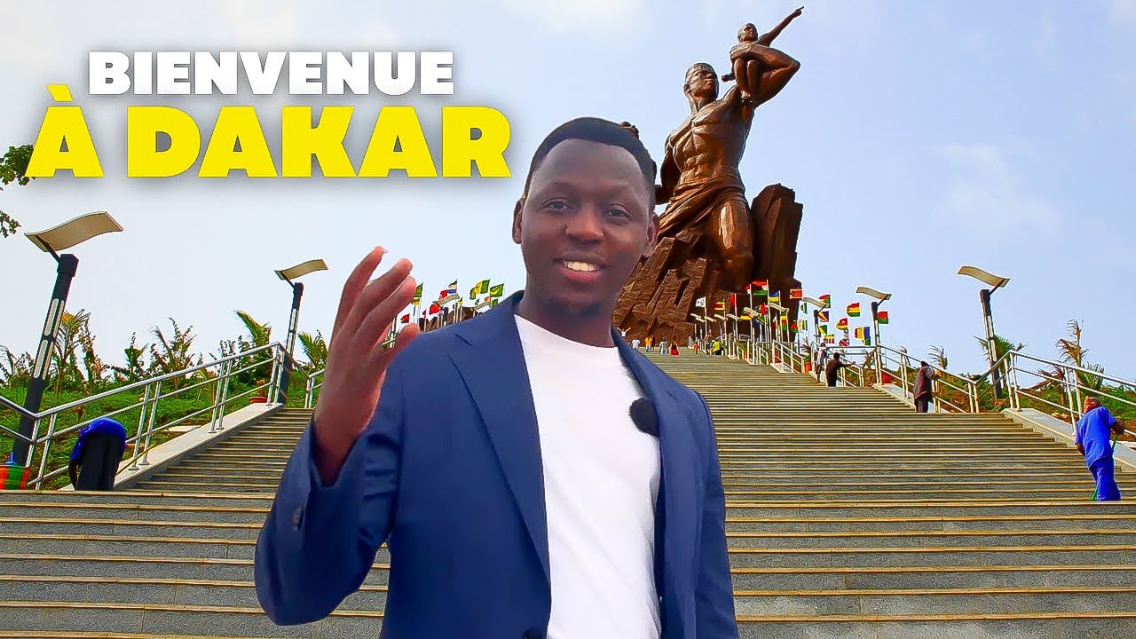 IMPRESSIONNANT, le Monument de la Renaissance Africaine de Dakar