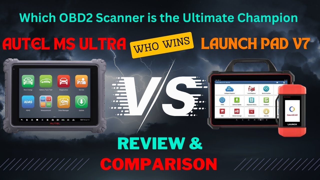 Autel MS ULTRA против Launch X431 PAD 7: какой сканер OBD2 является абсолютным чемпионом?
