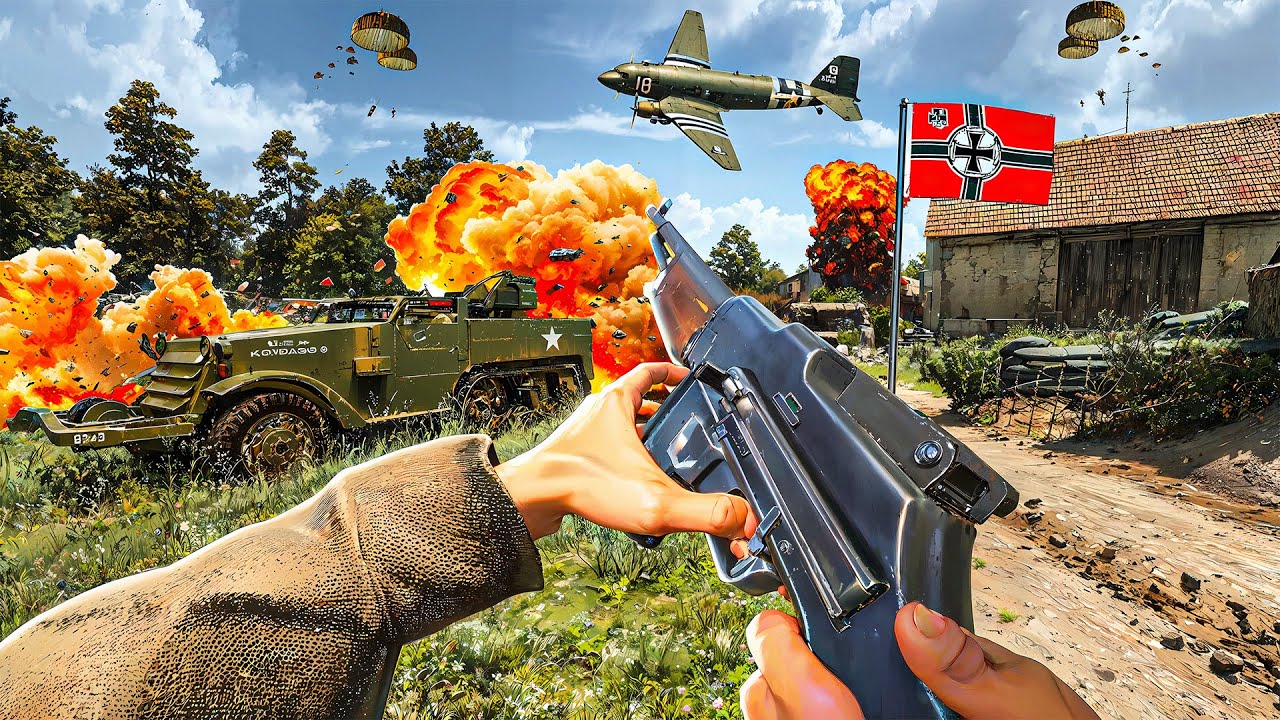 Un AFFRONTEMENT BRUTAL en pleine SECONDE GUERRE MONDIALE... (Arma Reforger)