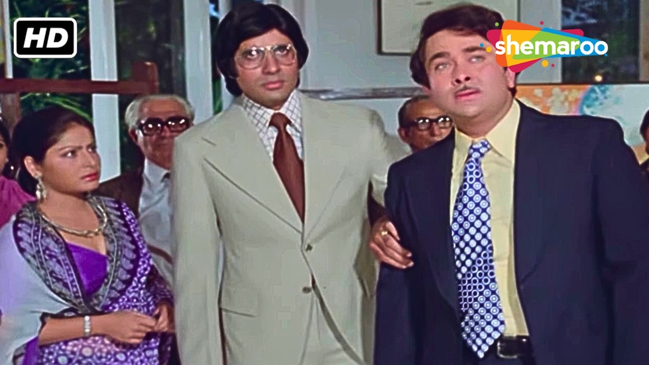 मुझे नकद देने का तरीका भी आता है - Kasme Vaade - Amitabh Bachchan, Raakhee, Randhir Kapoor - HD