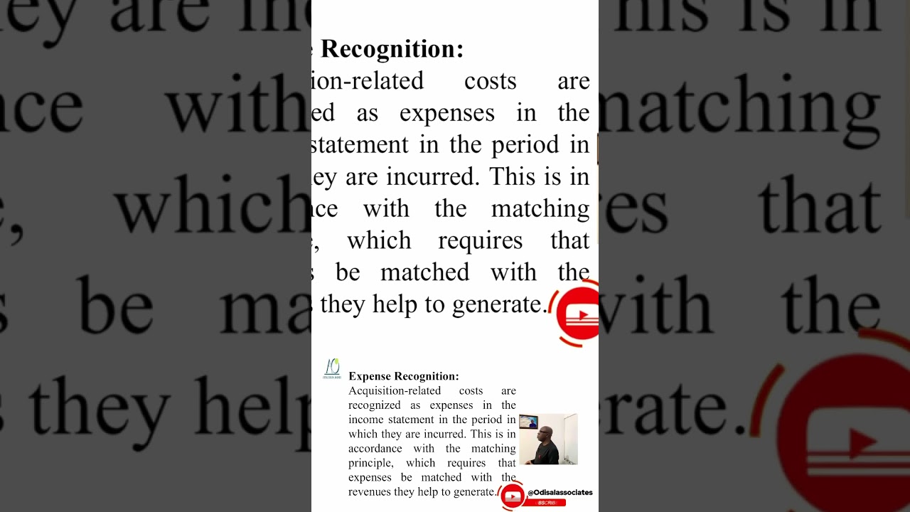 What are acquisition-related costs? #odisalassociates #businesscombinations #accountingmadeeasy