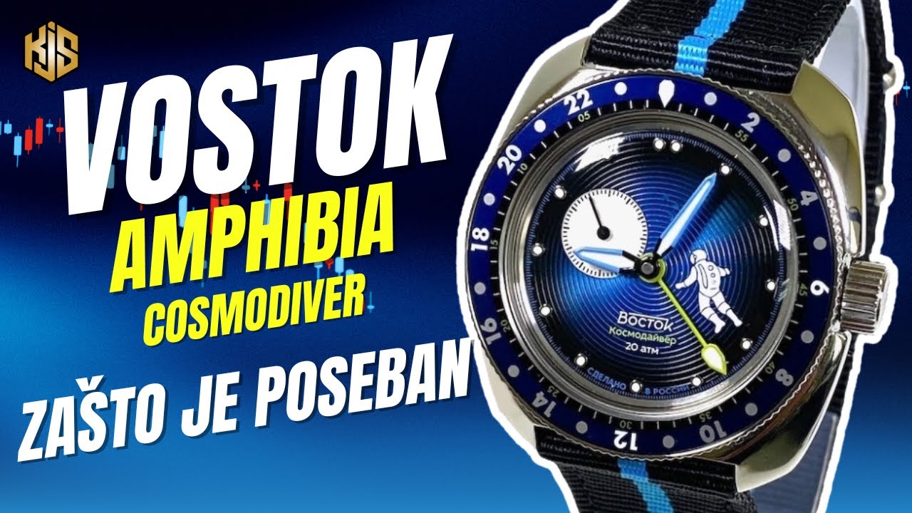 Zašto je ovaj sat poseban? Vostok Amphibia Cosmodiver!
