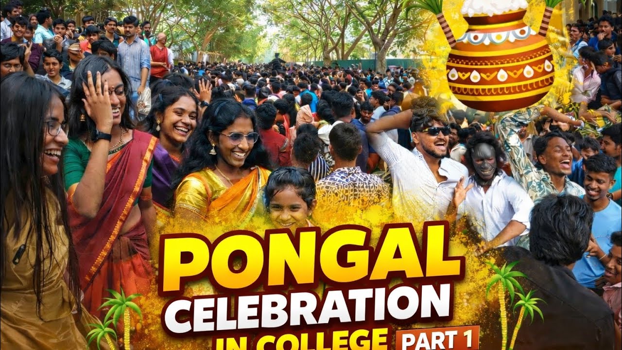 Pongal Celebration | In Saveetha University | Part 1 | Ns 200 | Boys Fun💥💥