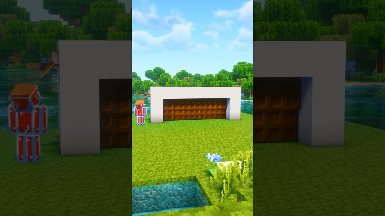 Minecraft Garage Door🚪 