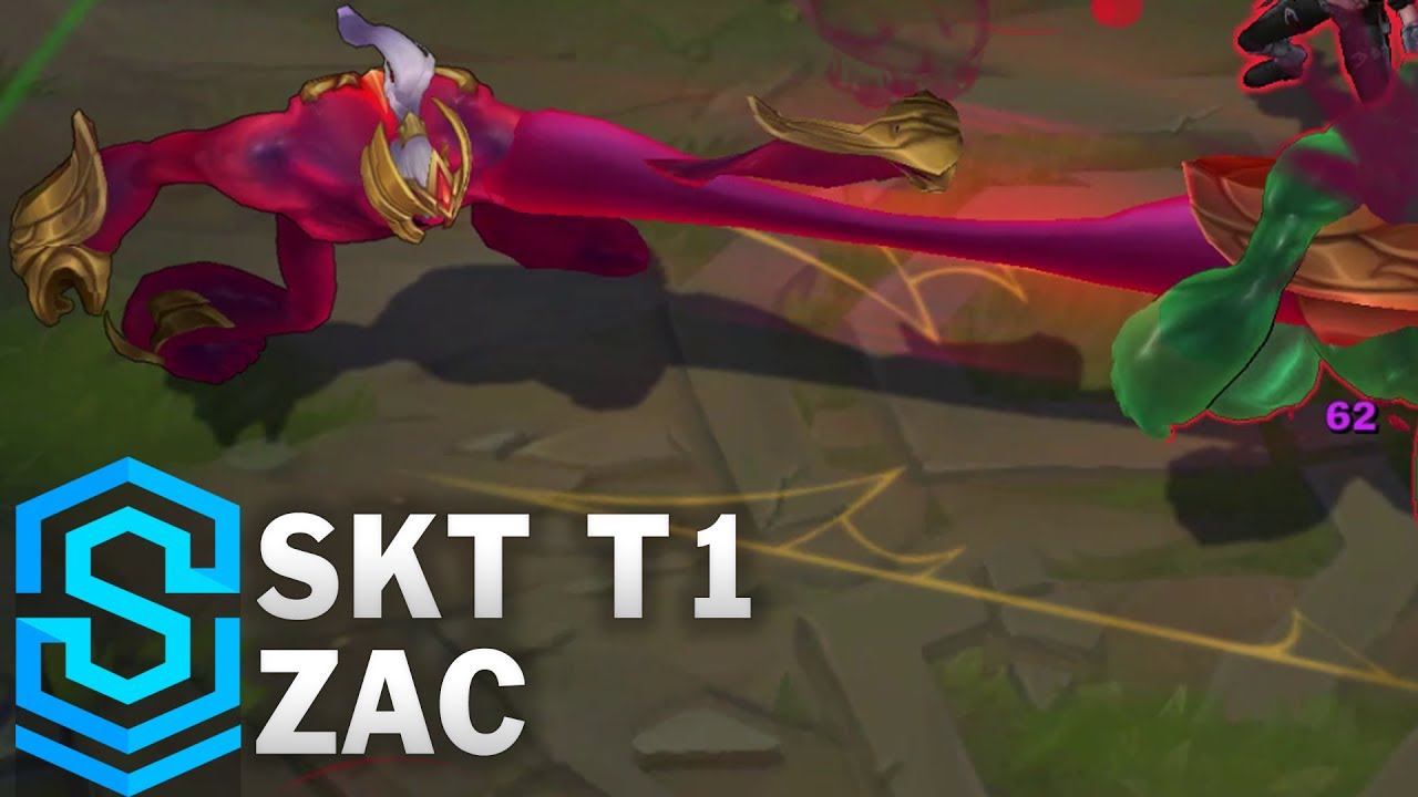 SKT T1 Zac Skin Spotlight - Pre-Release - League of Legends