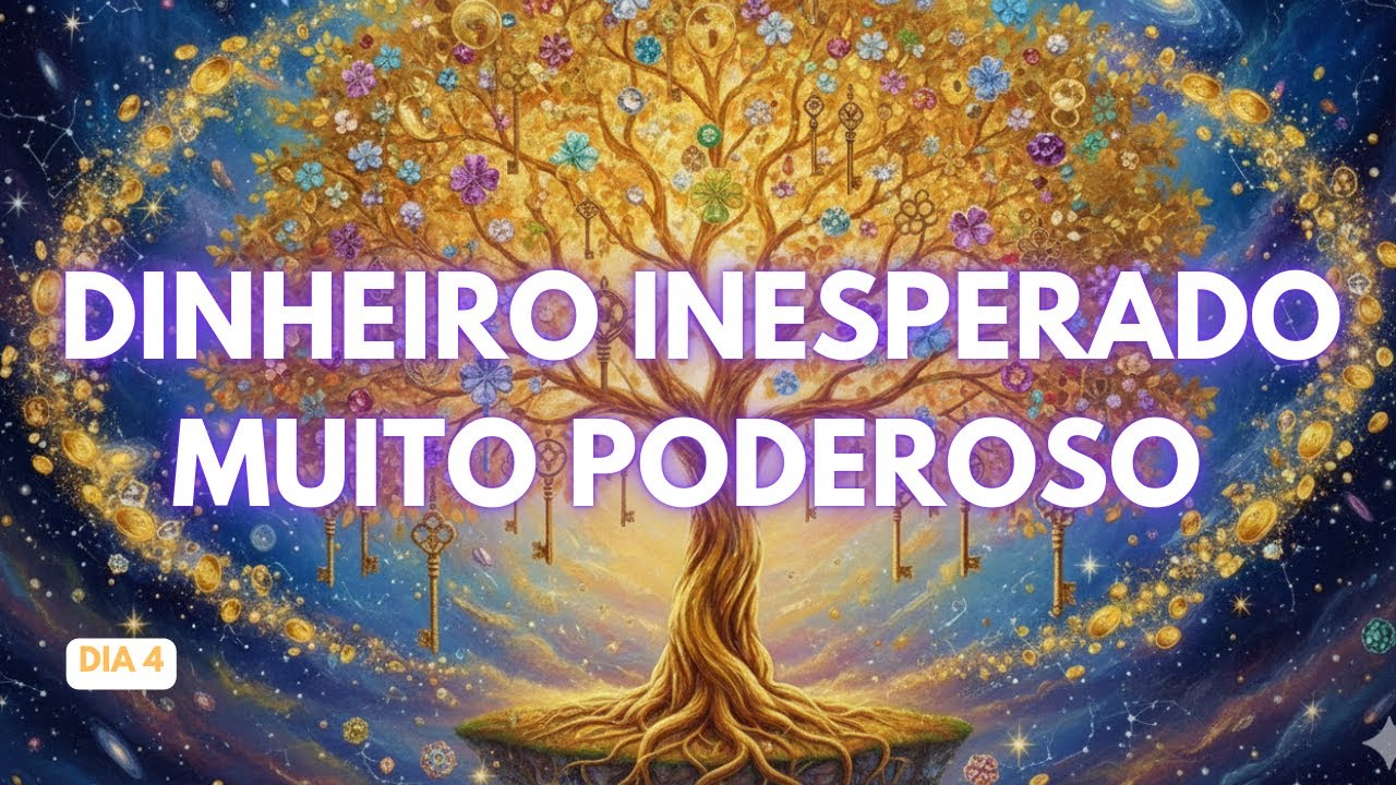 CUIDADO: MUITO PODEROSO! O dinheiro virá para você como nunca antes. (Dia 4)