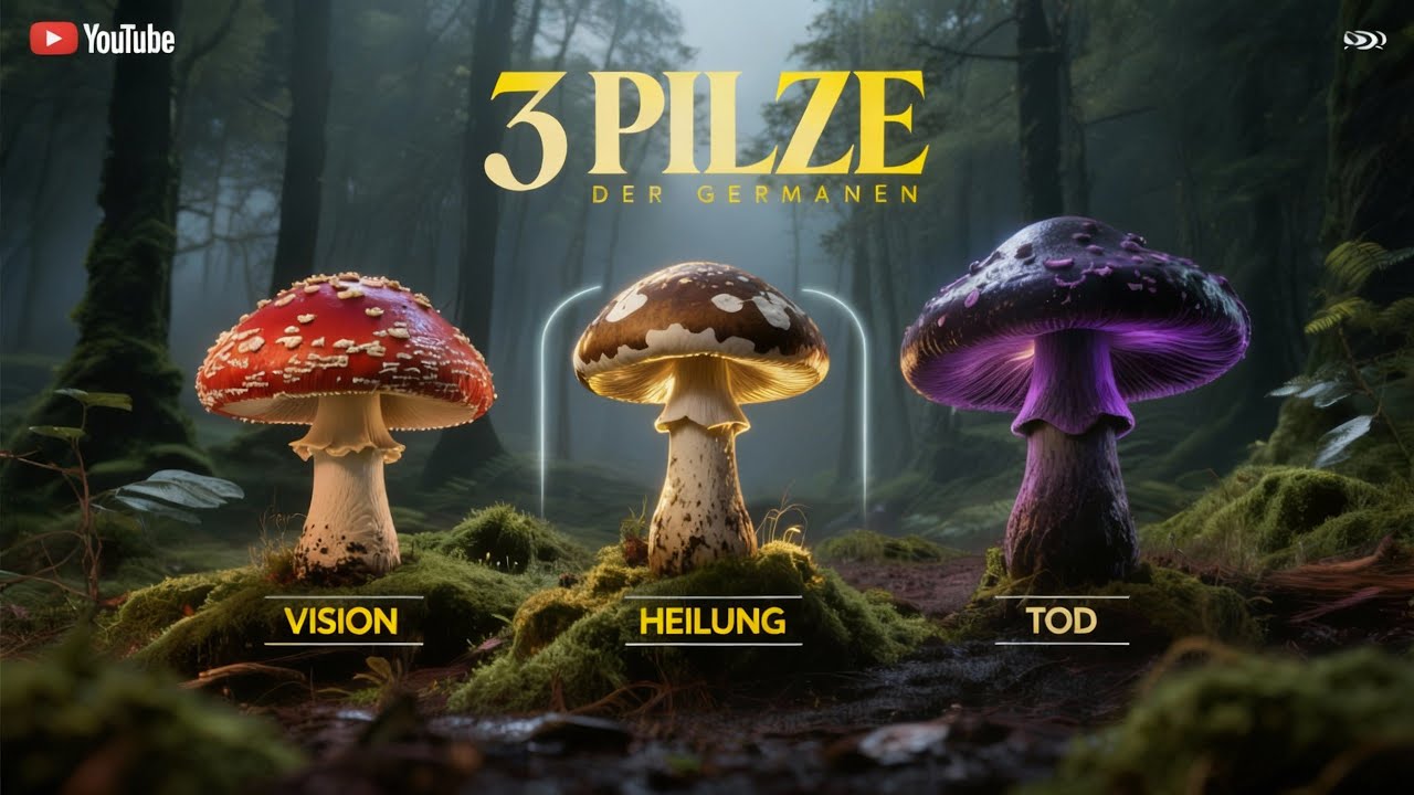 Die Germanen und die heilige Kraft der Pilze – Die vergessene Heilkunst unserer Ahnen