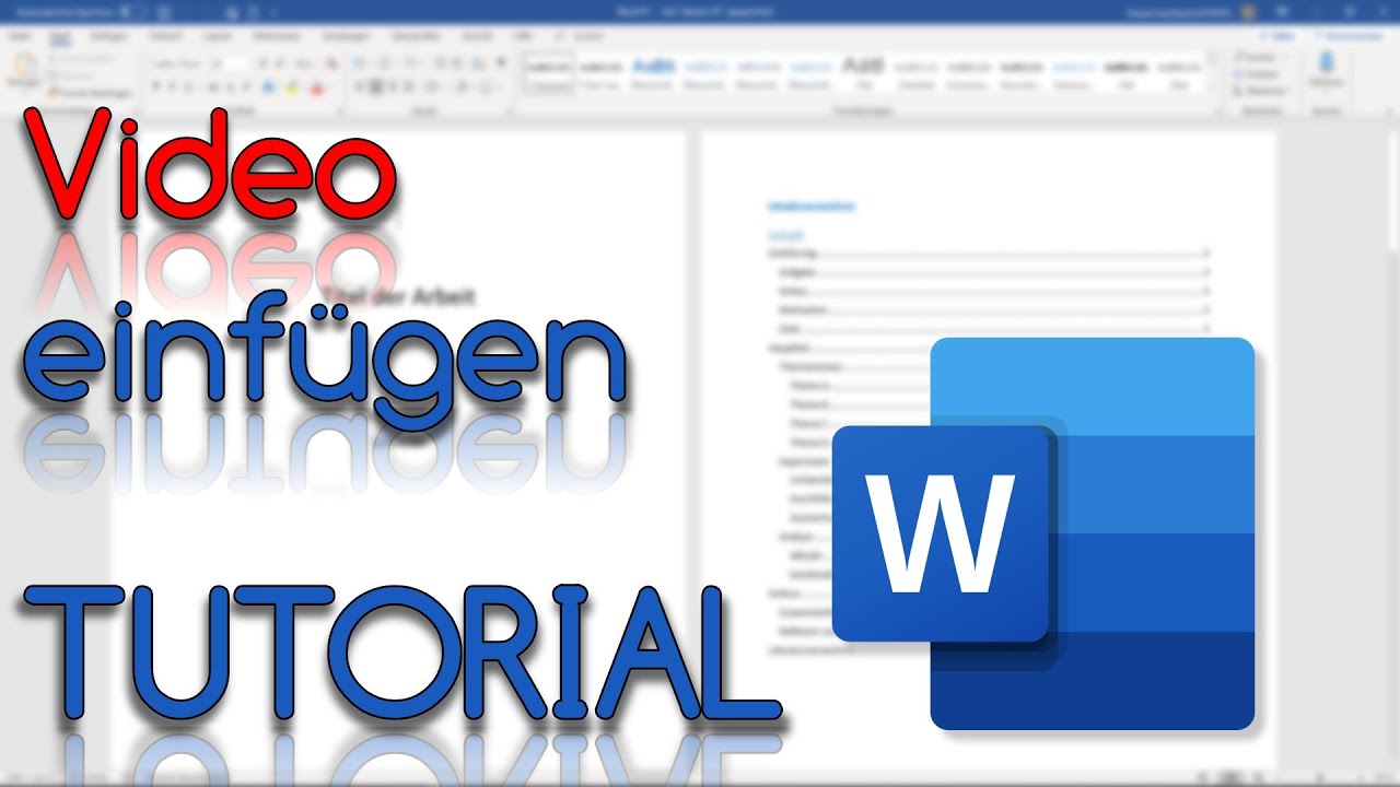 Onlinevideo einfügen - Word Online Tutorial