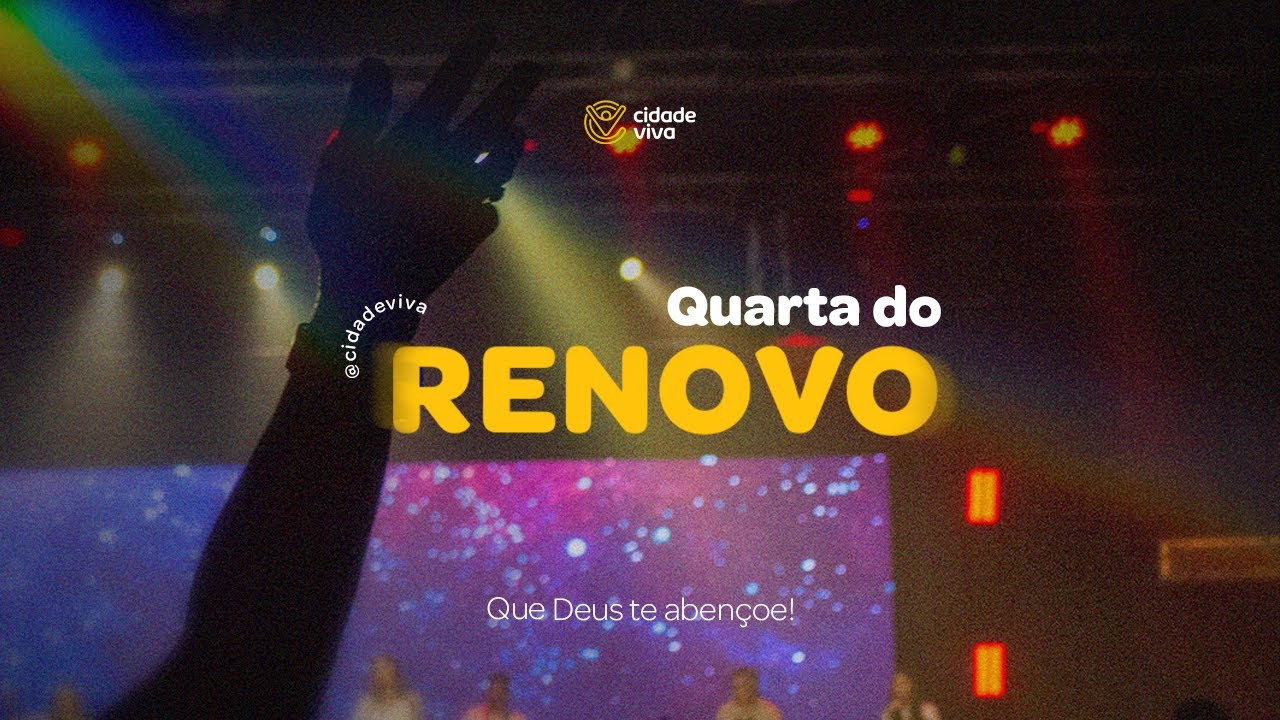 04 de março – 19h30 – Quarta do Renovo | Juízes 16.20 | Pr. Davi Viana