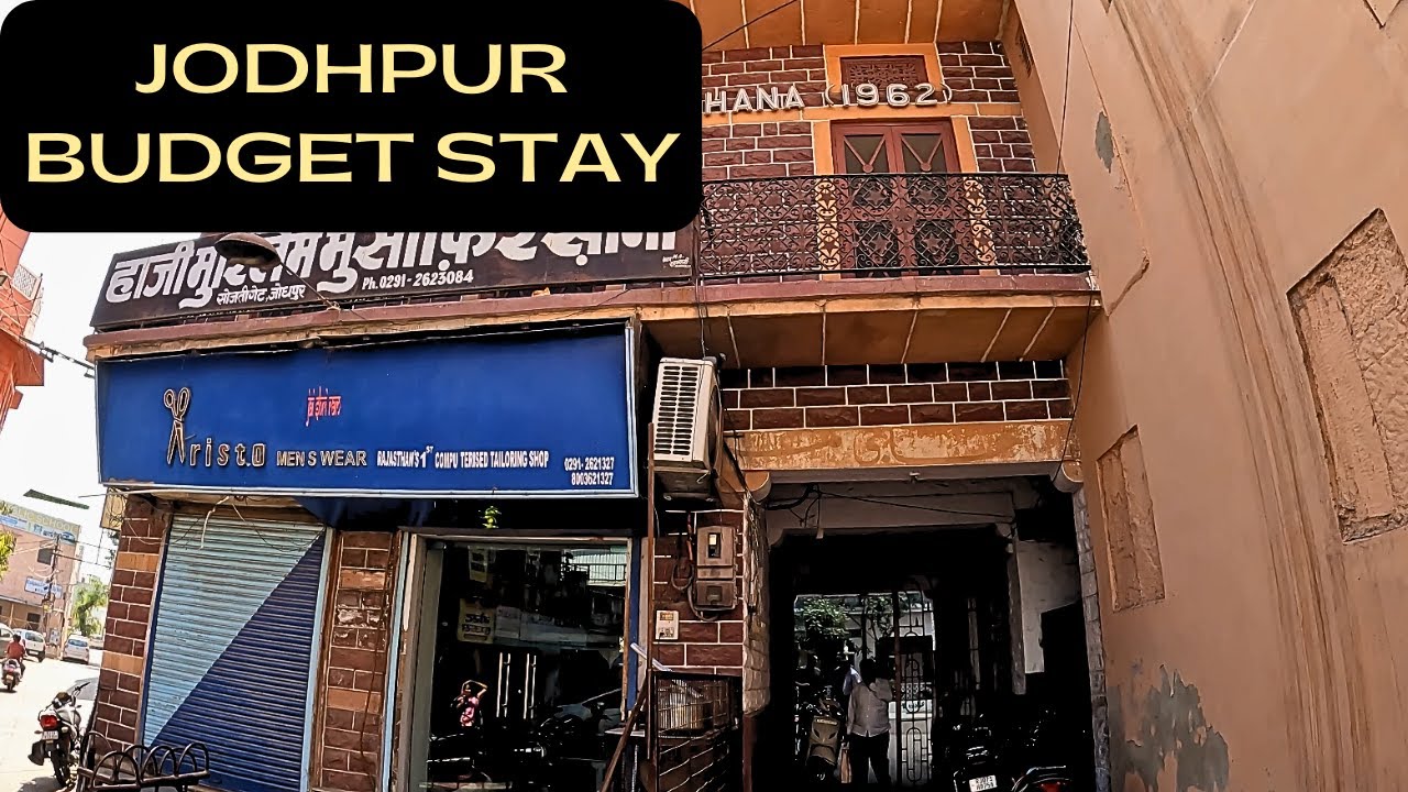 Cheap Stay in Jodhpur | Haji Muslim Musafirkhana | Jodhpur hotels | Only160 Rs Room