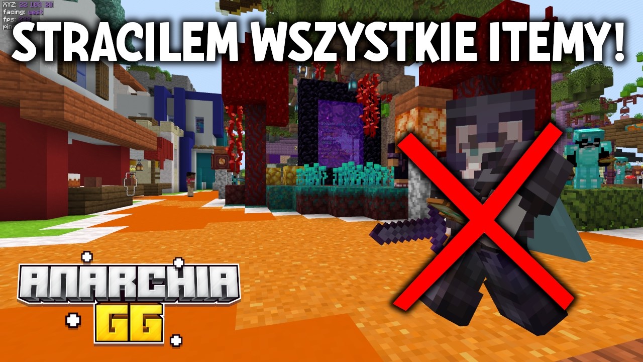 ⚰️Przez Tego Trapa Straciłem Wszystkie Itemy Na Anarchii