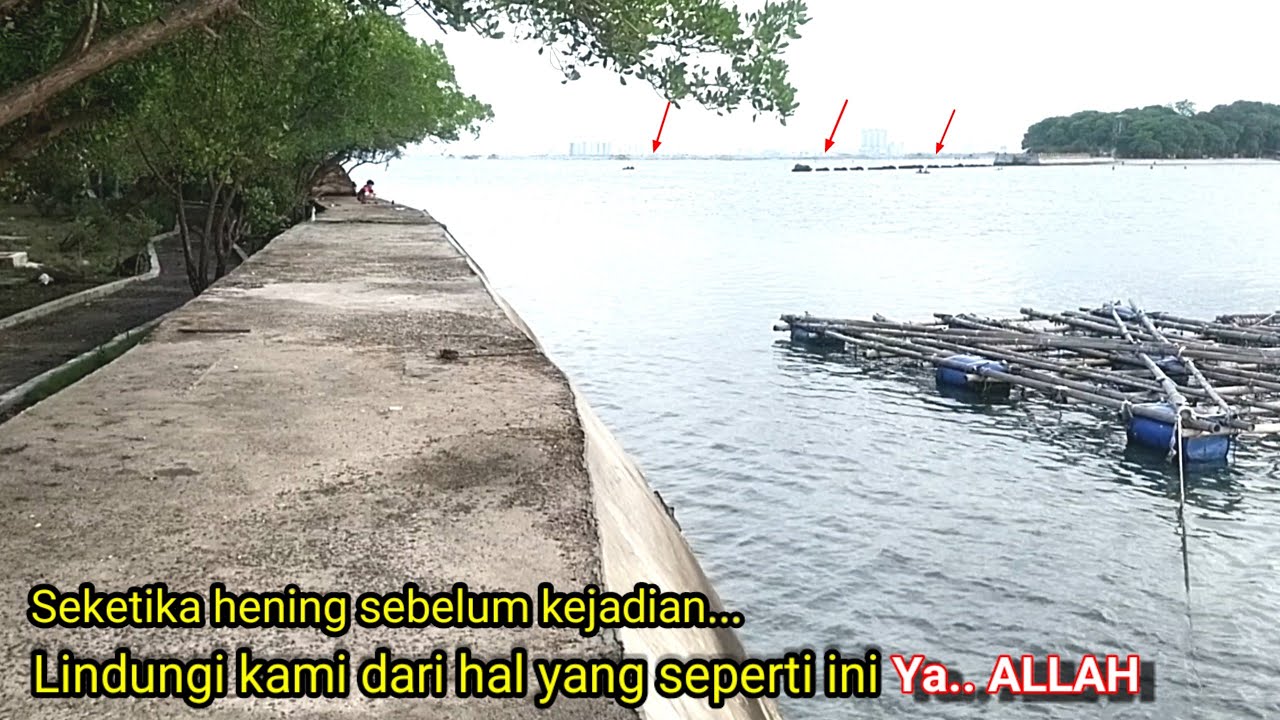 PULAU ONRUST..!! Lagi asik mancing tiba-tiba badai‼️malas MANCING BAGAN ke sini aja aman dari badai