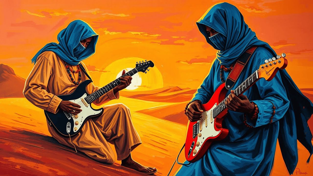 Sahara Tuareg Blues | Relaxing African Guitar Instrumental Music