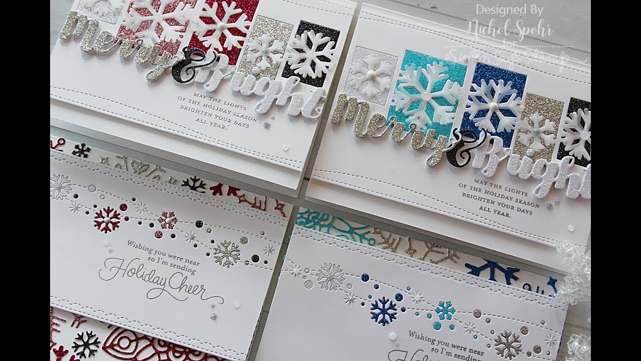 Snowflakes & Sparkles (Simon Says Stamp)