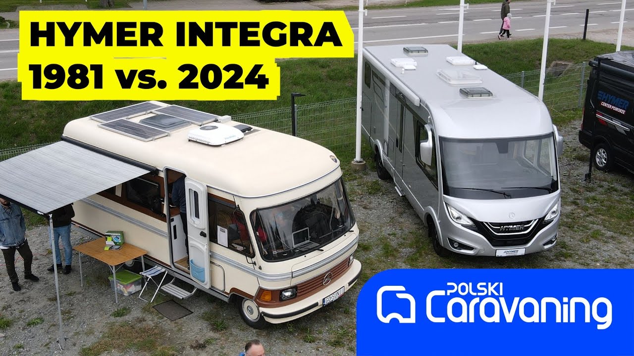 Kt&oacute;ry kamper jest lepszy. Por&oacute;wnujemy Hymer Integra 1981 z Hymer Integra BMC-I680 z 2023.