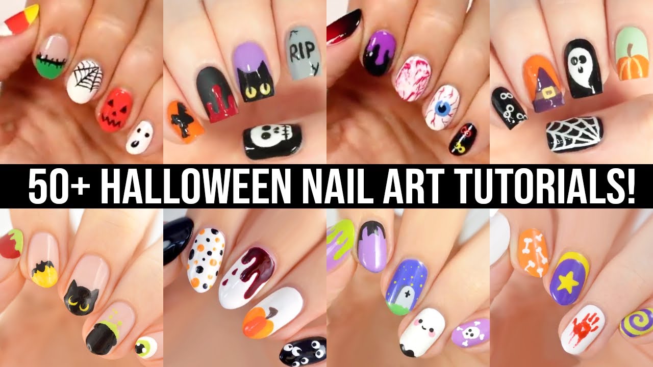 HALLOWEEN NAIL ART DESIGNS 2023 | BEST NAIL ART FOR HALLOWEEN COMPILATION!