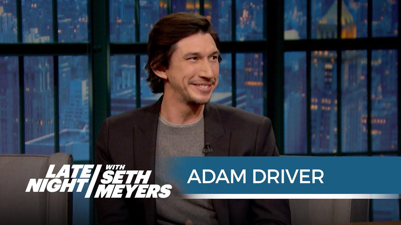 Adam Driver on Playing Kylo Ren and Keeping Star Wars Secrets - Late Night with Seth Meyers