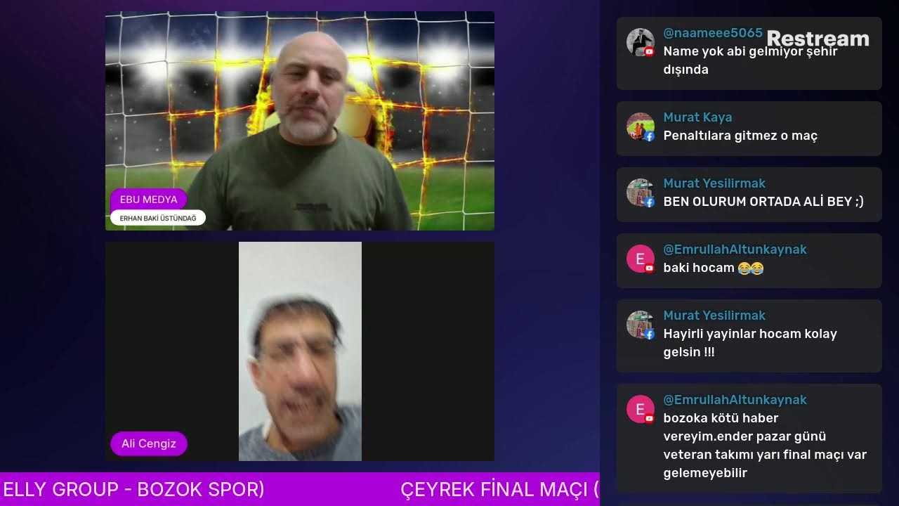 ÇEYREK FİNAL MAÇI ( ELLY GROUP - BOZOK SPOR)