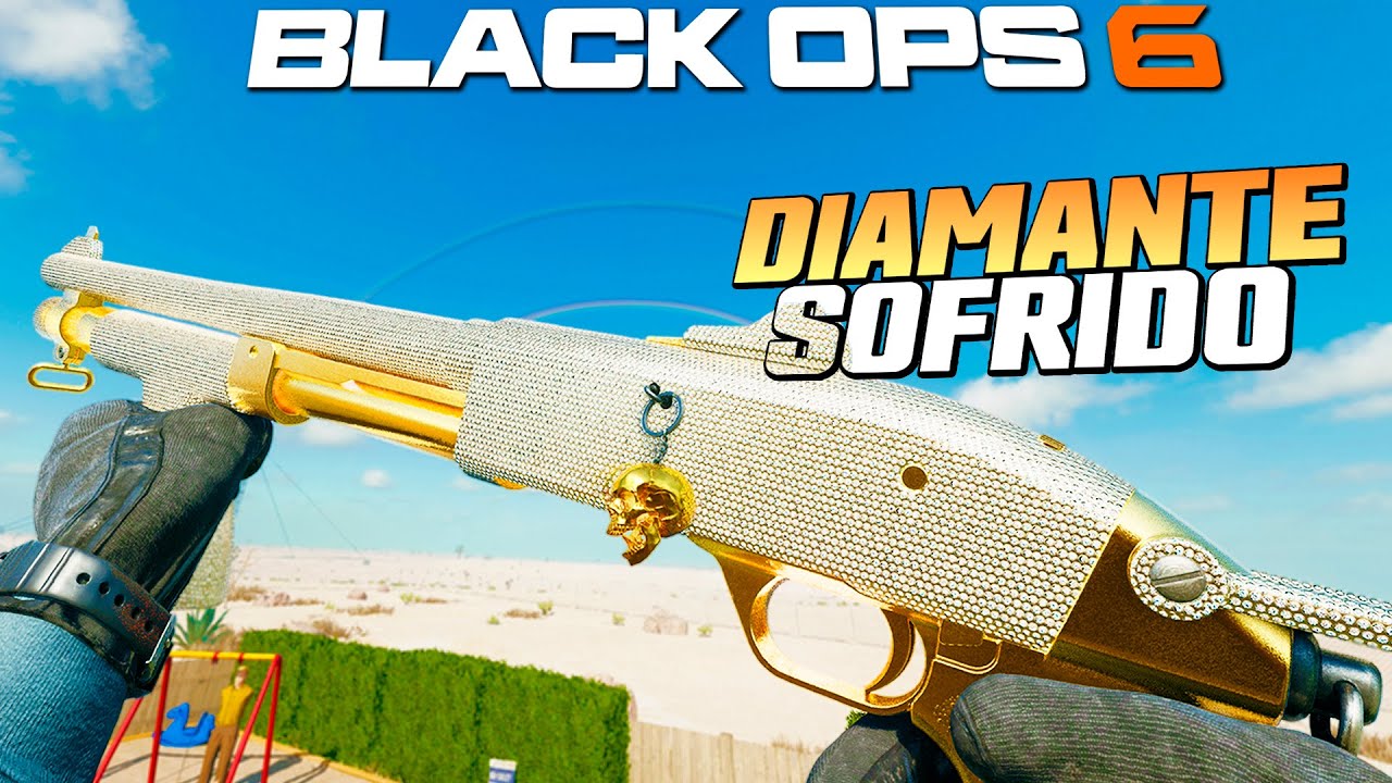 As SHOTGUNS do BLACK OPS 6 são BIZARRAS e o DIAMANTE é SOFRIDO DEMAIS!