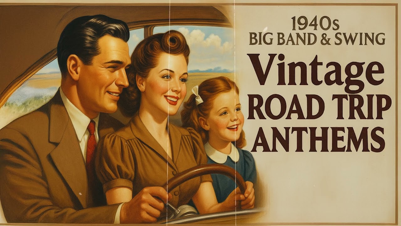 Vintage Road Trip Music 🎶 Nostalgic 1930s & 1940s Songs