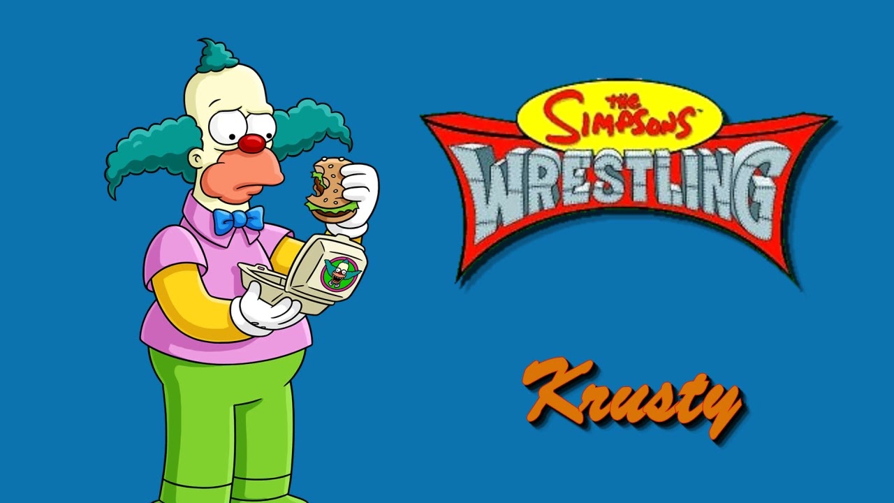 All Krusty the Clown Voice Clips • The Simpsons Wrestling Game • All Voice Lines • Funny • 2003