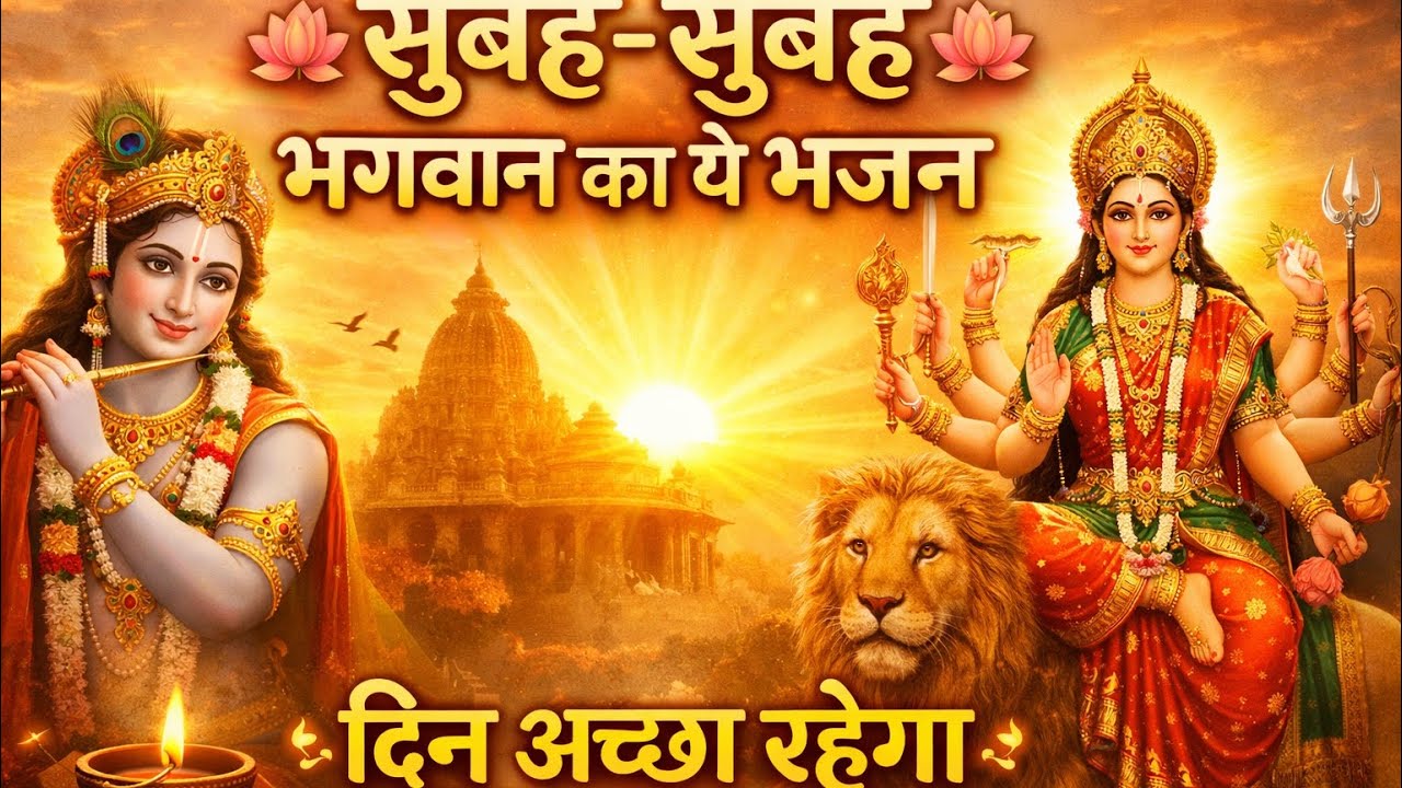 🌸 सुबह-सुबह भगवान का ये भजन सुनिए, दिन अच्छा रहेगा 🌸 