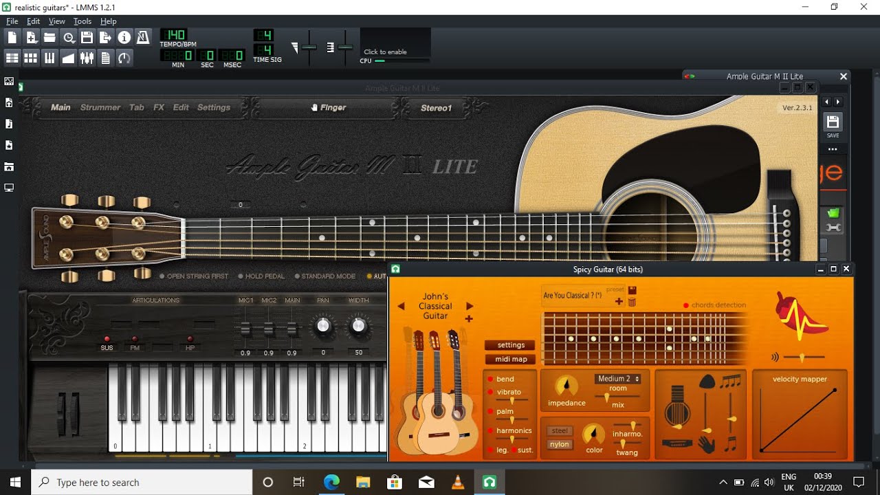 HOW TO MAKE REALISTIC GUITARS IN LMMS (FROM SCRATCH)