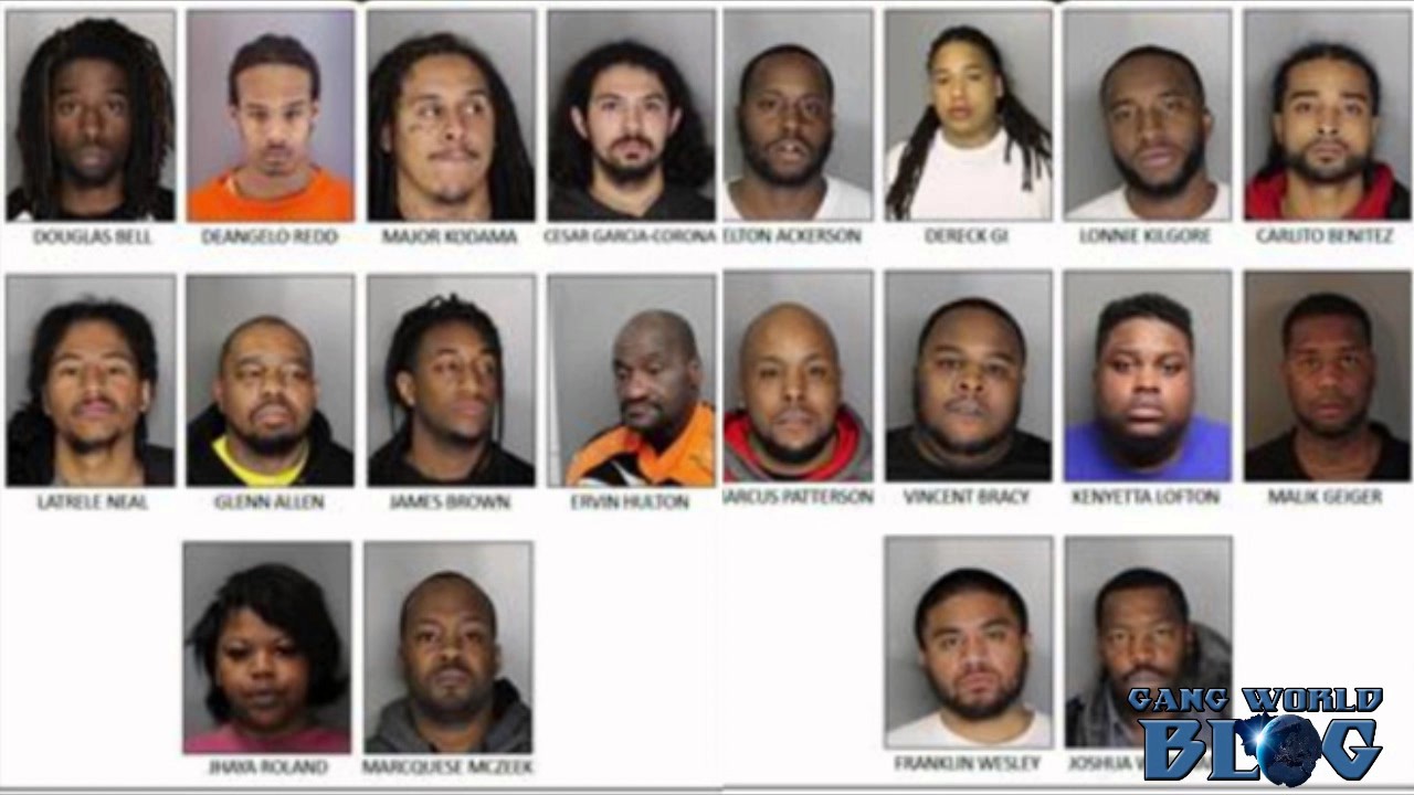 20 Strawberry Manor Blood leaders arrested in Sacramento sweep (California)