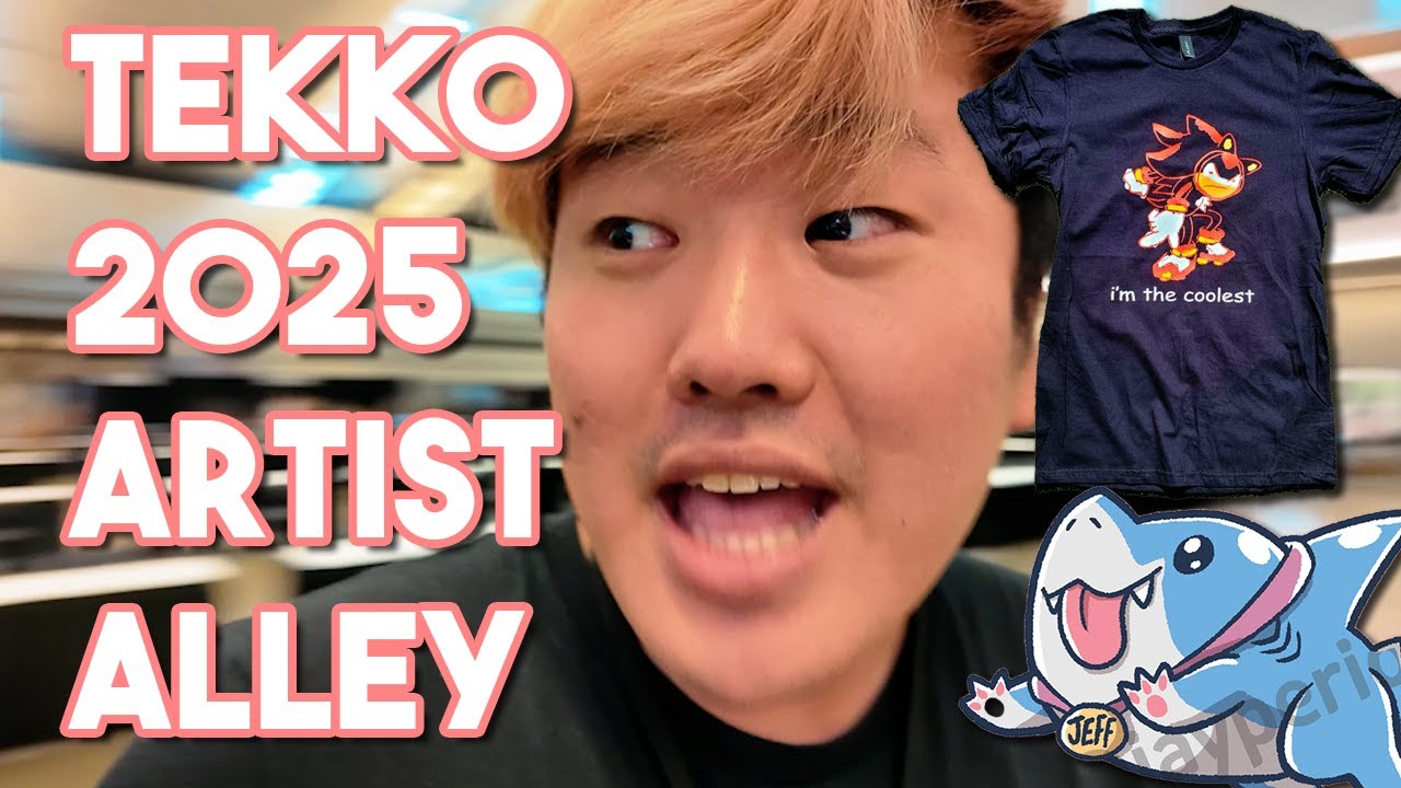THIS AA WAS FUN, BUT WAS IT GOOD?? | Tekko 2025 Artist Alley Vlog