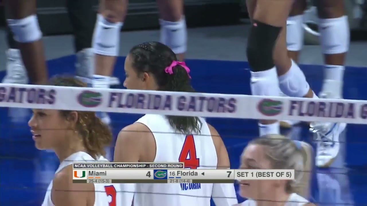 Miami vs Florida ( Second Round ) | Womens Volleyball Dec 3,2021