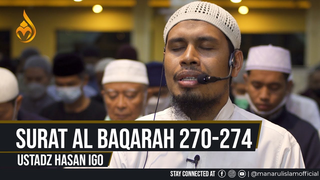 Ramadhan 13  1443H, QS. Al Baqarah 270-274  - Ustadz Hasan Igo