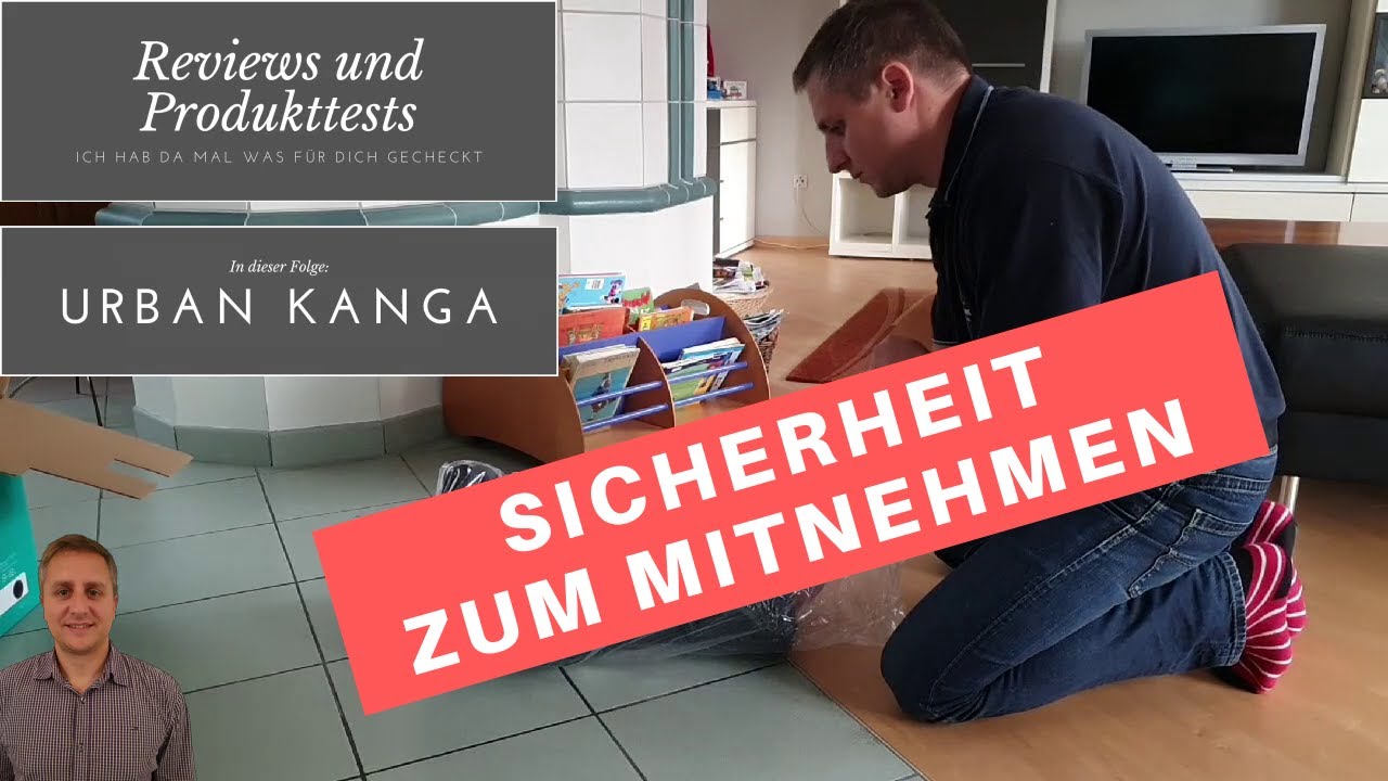 Review Urban Kanga - tragbarer und faltbarer Kindersitz