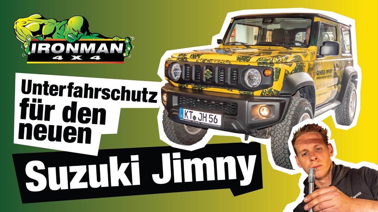 Suzuki Jimny Unterfahrschutz - Ironman 4x4