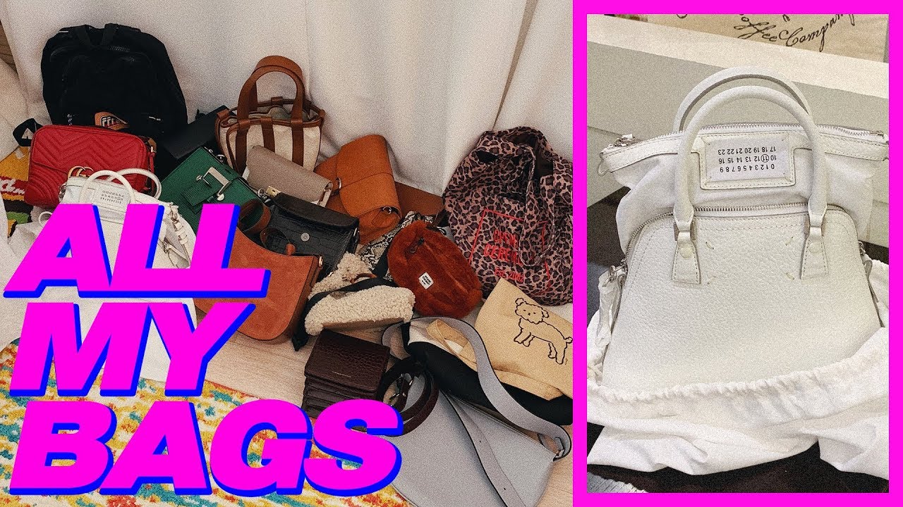 ALL MY BAGS👜 #2. 7개월동안 모은 가방 19가지 미니백&크로스백 (#새들러 #마지셔우드 #마르지엘라)