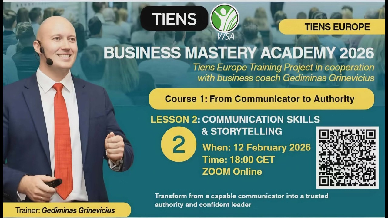 Course :1 ,  Lesson - 2 ( Communication Skills & Storytelling  ) - WSA 2026